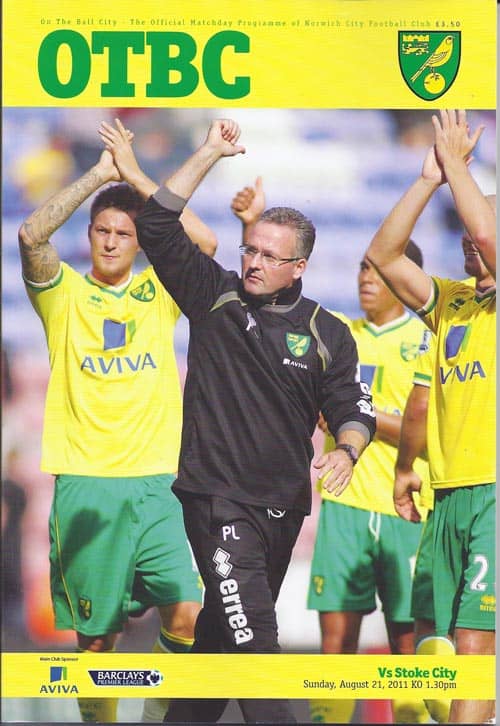 Norwich City FC v Stoke City FC